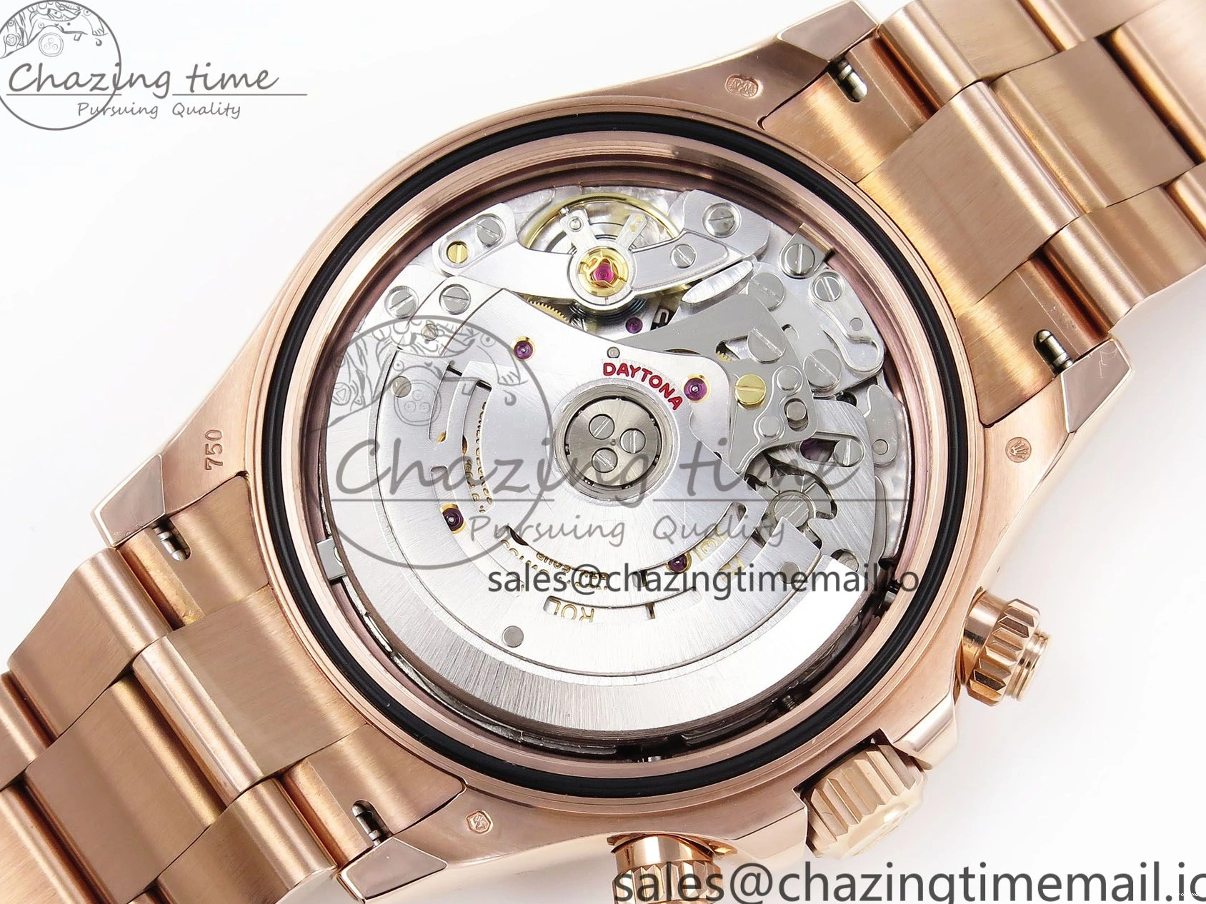 MiroTime 0302 Daytona 116505 KING 1:1 Best Edition Chocolate Dial on RG Bracelet SH OdorResistant 1932